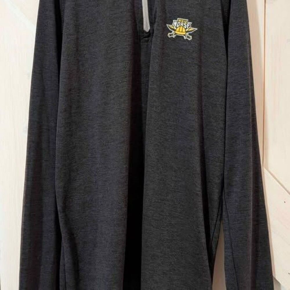 NKU Gray Quarter-Zip Pullover Youth L